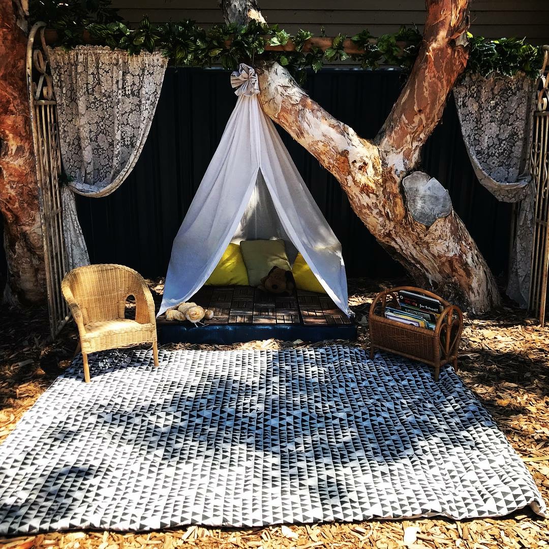 A quiet calm space for children to rest and recharge at Lakeview Preschool
